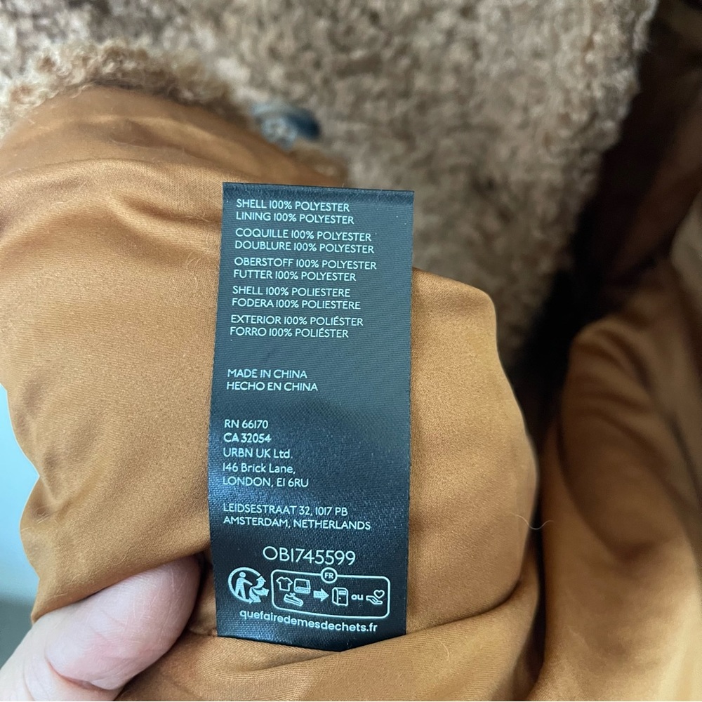 FREE PEOPLE Cozy Time Vest Brown NEW WITHOUT TAG - Picture 7 of 12